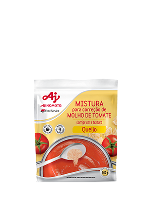 Mistura para Correção de Molho de Tomate Ajinomoto ® - Versão Queijo
