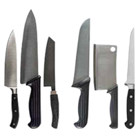 imagem ilustrativa de facas de cozinha