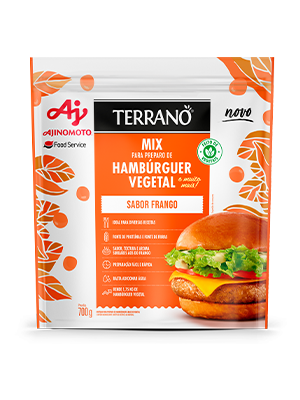 Mix para Preparo de Hambúrguer Vegetal TERRANO®  - Sabor Frango