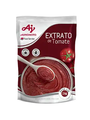 Embalagem Extrato de Tomate Ajinomoto