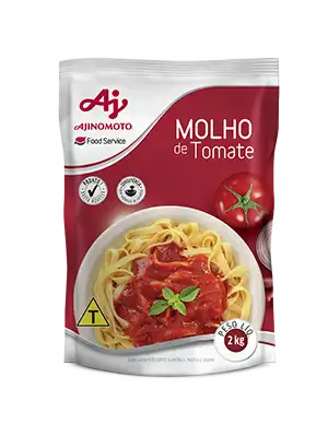 Embalagem Molho de Tomate Ajinomoto