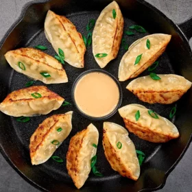 Imagem Receita Gyoza com Molho de Amendoim