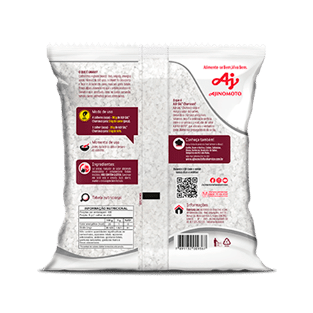 Embalagem AJI-SAL® CHURRASCO