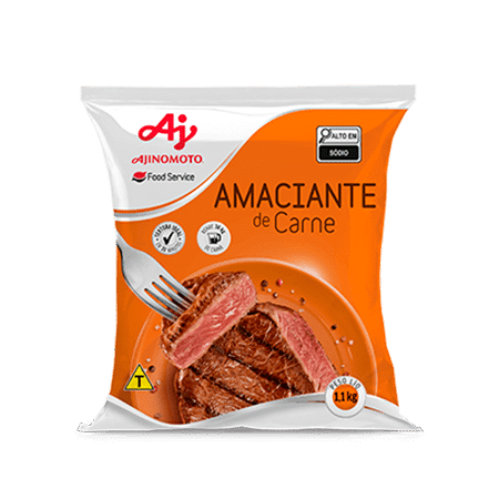 Embalagem Amaciante de Carne Ajinomoto®