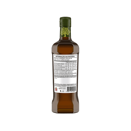 Embalagem Azeite de Oliva Extra Virgem TERRANO® 500 ml