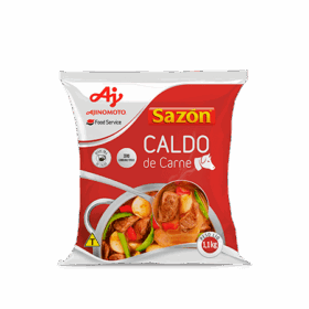 Embalagem Caldo Sazón® Profissional Carne