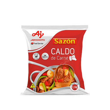 Embalagem Caldo Sazón® Profissional Carne
