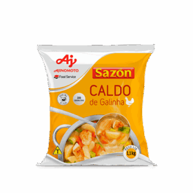 Embalagem Caldo Sazón® Profissional Galinha