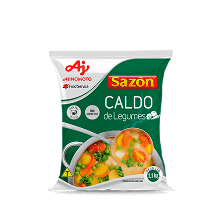 Embalagem Caldo Sazón® Profissional Legumes