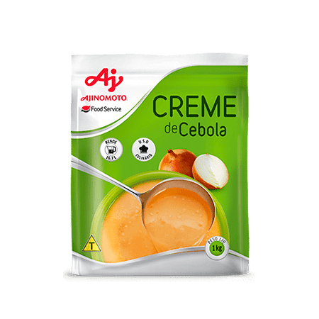 Embalagem Creme de Cebola Ajinomoto®