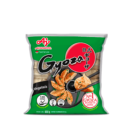 Embalagem Gyoza Sabor Vegetais Ajinomoto®