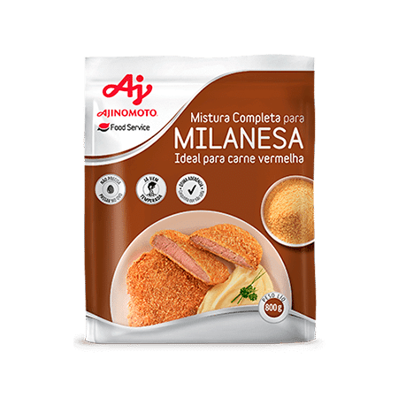 Embalagem Mistura Completa para Milanesa Ajinomoto®