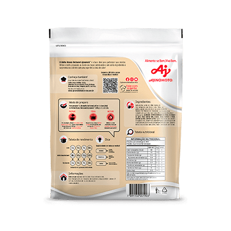 Embalagem Molho Branco Bechamel Ajinomoto®