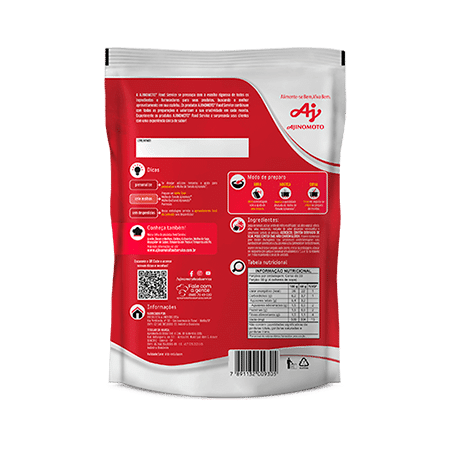 Embalagem Molho de Tomate Ajinomoto®
