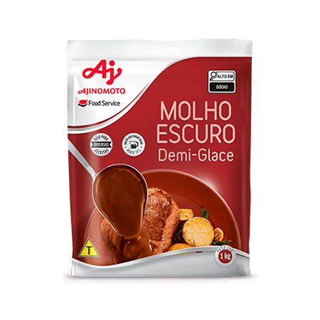 Embalagem Molho Escuro Demi-Glace Ajinomoto®