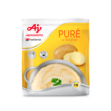 Embalagem Purê de Batatas Ajinomoto®