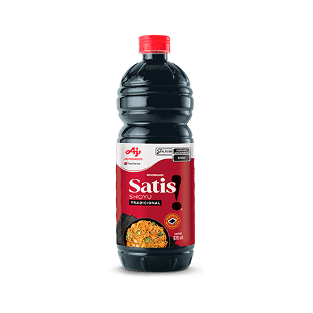 Embalagem Molho Shoyu Satis!® 870ml