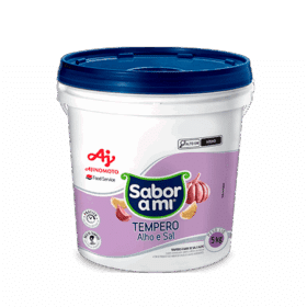 Embalagem Tabela nutricional Sabor A Mi® Alho e Sal