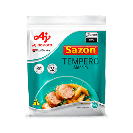 Embalagem Tempero Sazón® Profissional Alecrim