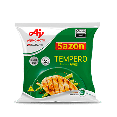 Embalagem Tempero Sazón® Profissional Aves
