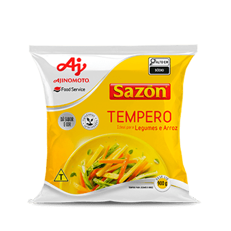 Embalagem Tempero Sazón® Profissional Legumes e Arroz