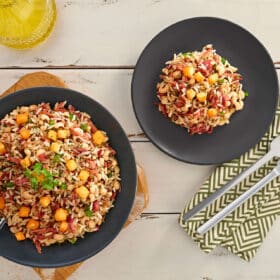 Imagem Receita BAIÃO DE DOIS COM CALDO BACON