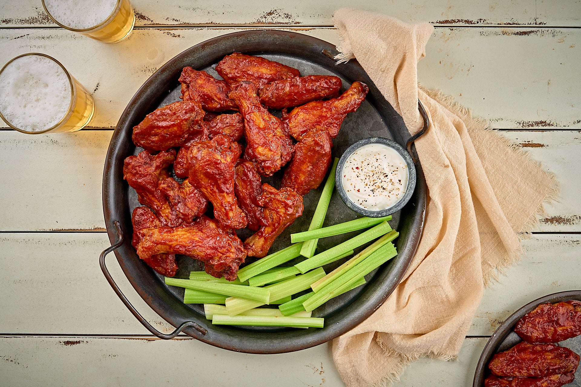 Asinha de Frango Estilo Buffalo Wings