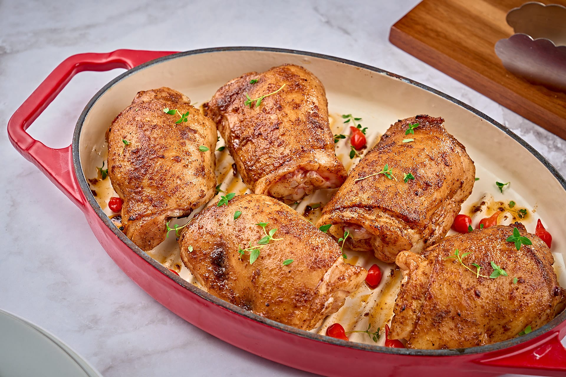Sobrecoxa de Frango Assada