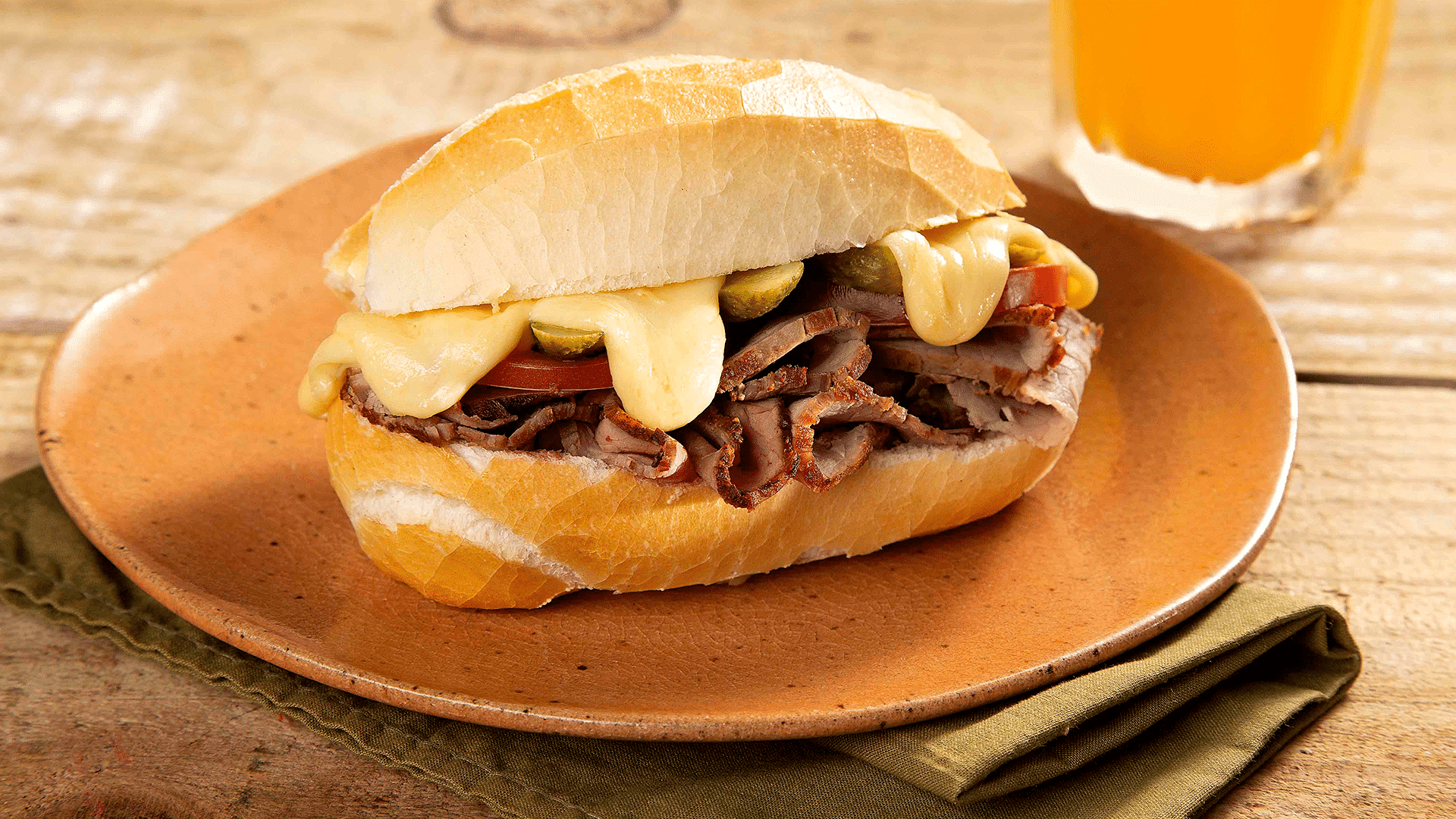 Bauru (sanduíche de roast beef)
