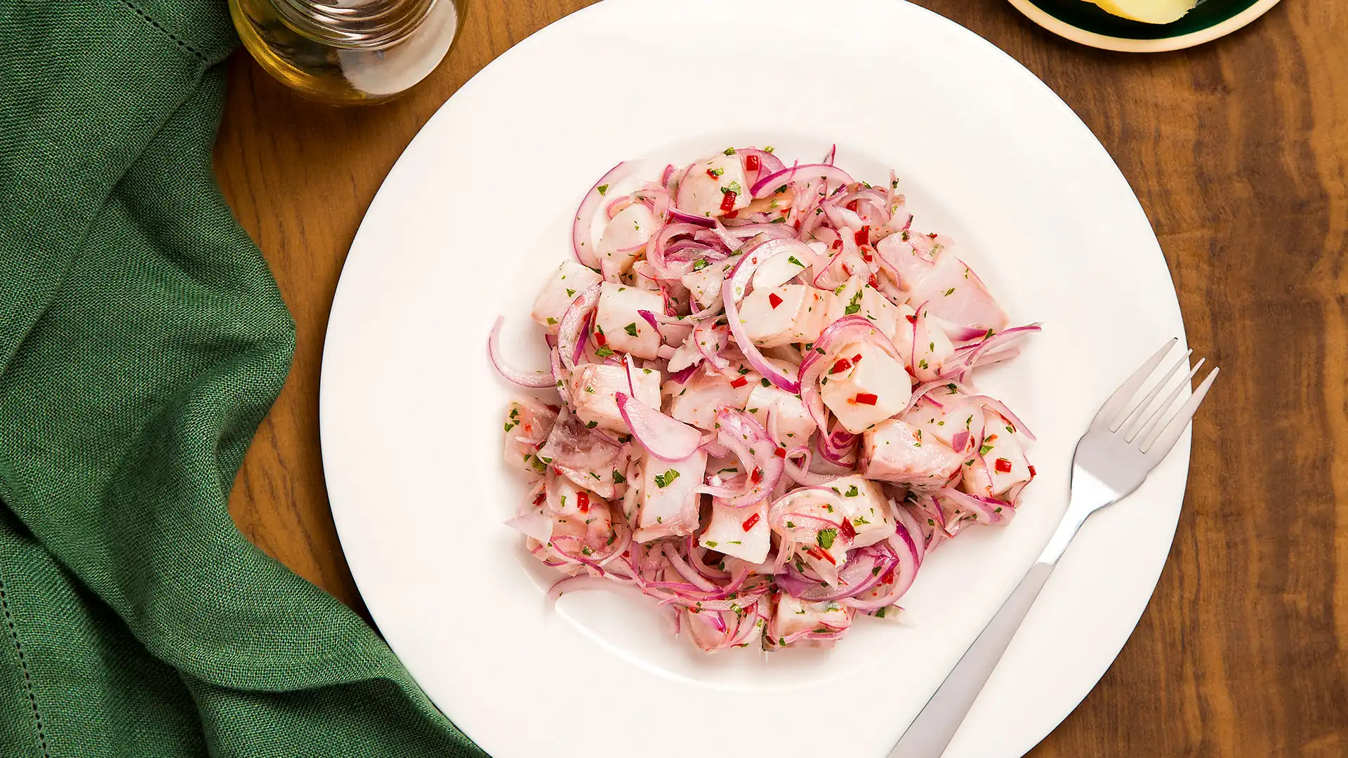 Ceviche de Saint Peter
