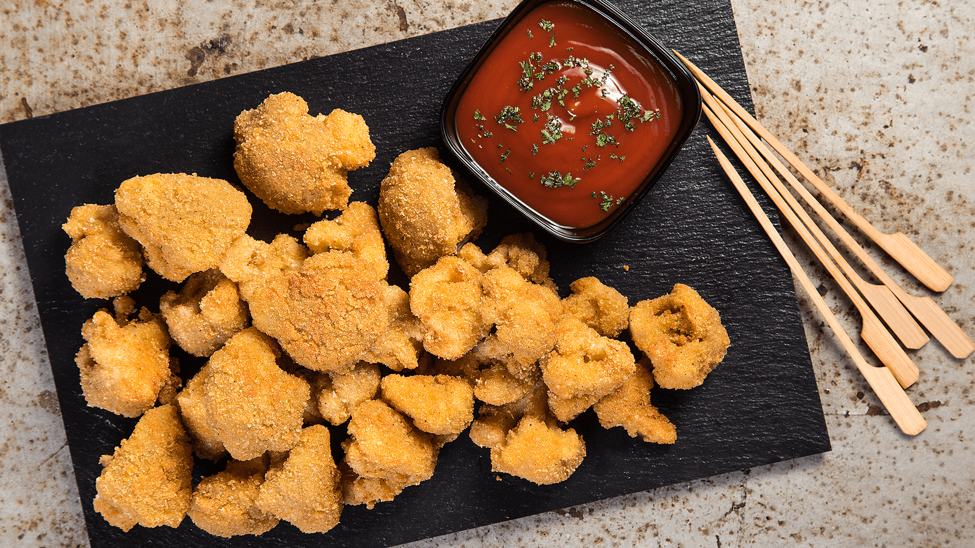 Couve-flor à milanesa
