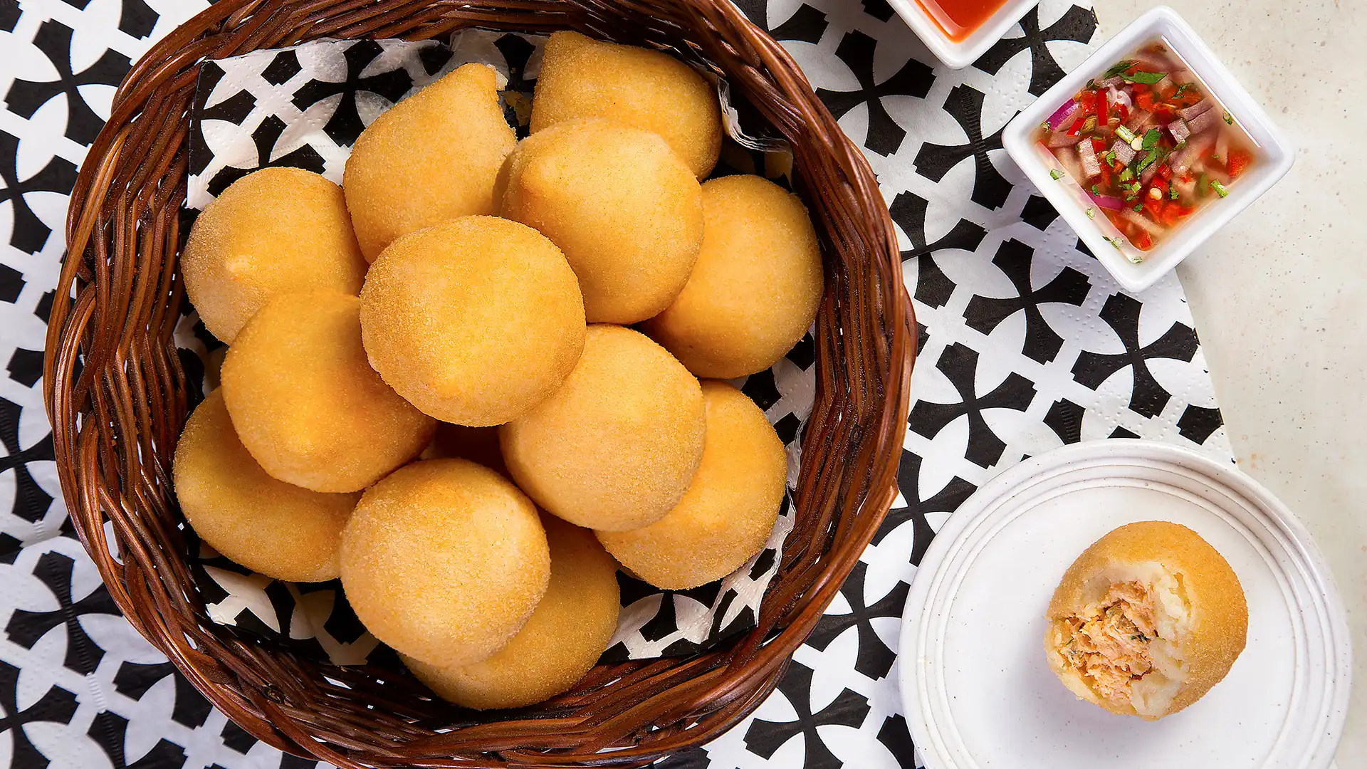 Coxinhas cremosas
