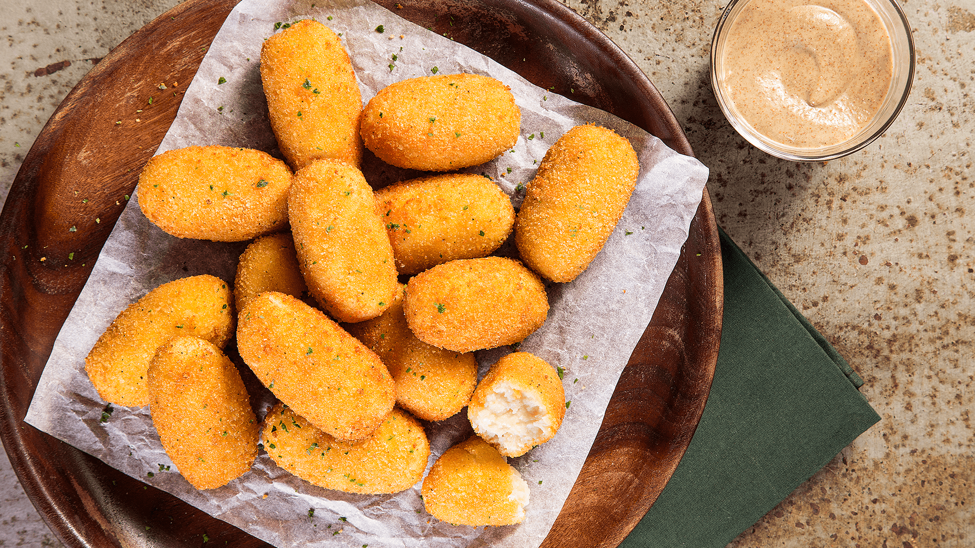 Croquete de batata