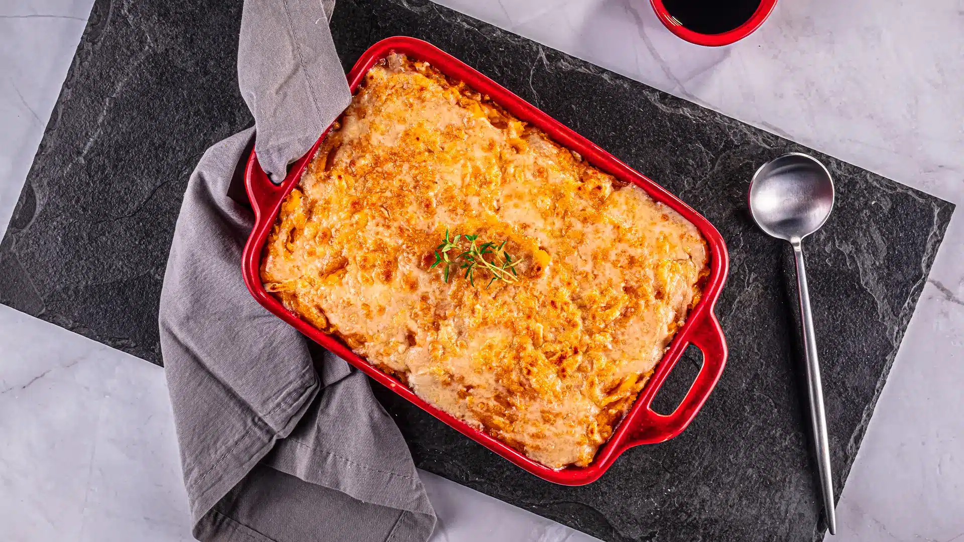 Escondidinho de Carne Moída com Abóbora