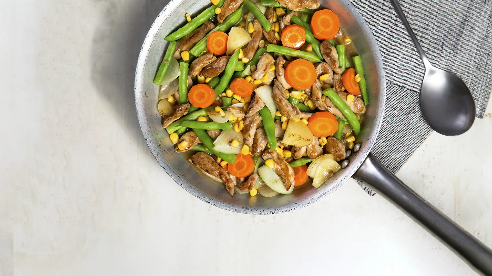 Frango com legumes