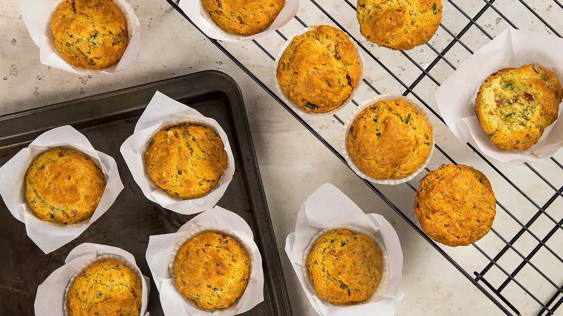 Muffin de bacon