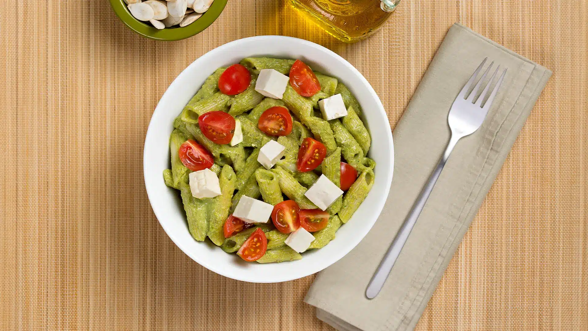 Pesto com Semente de Abóbora