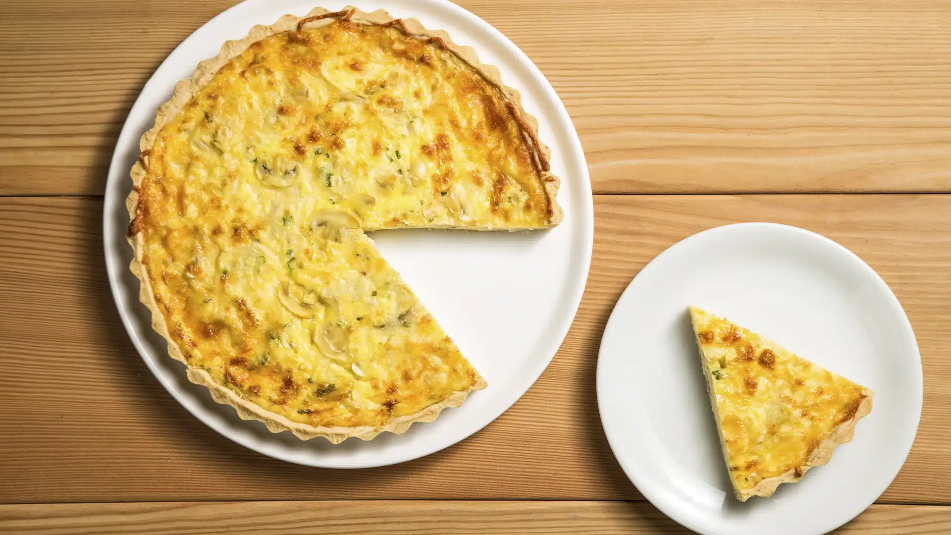 Quiche de champignon