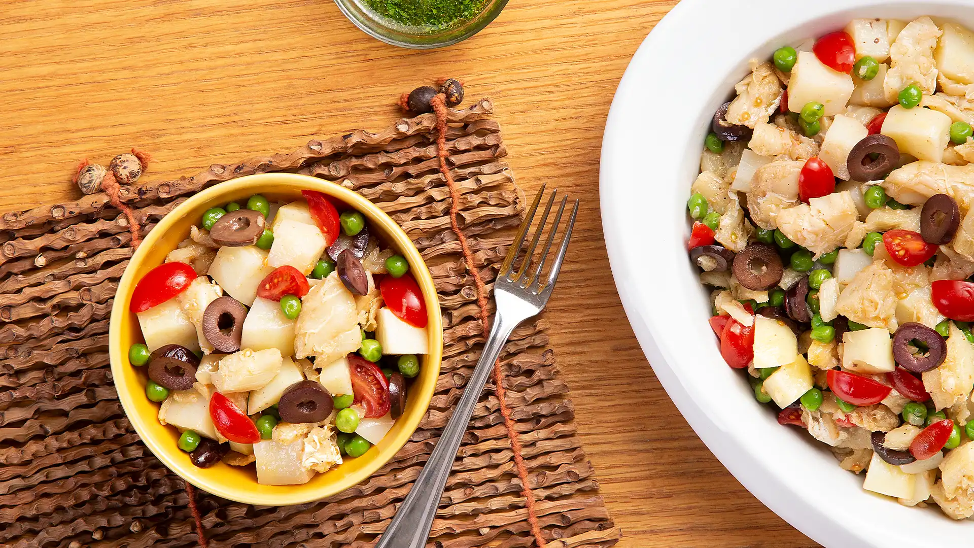 Salada de bacalhau