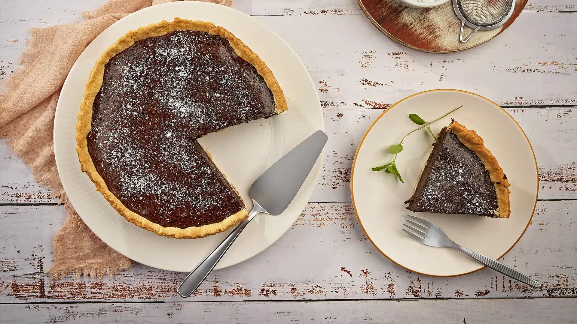 Torta brownie de chocolate